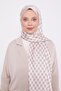 Milk Coffee Ellipse Pattern Angel Shawl - 2