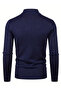 Half-Necked Textured Knitting Sweater - 3