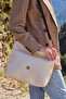 Beige.Kapitone Women's Shoulder Bag Us8358 Online Exclusive - 3