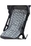 Star Pattern Stroller Cushion Sitting Pad Double Sided Use Baby Stroller Pad