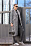 Women's Boucle Oversize Coat Black - 2