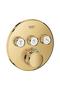 Grohtherm Smartcontrol Three-Valve Flow Controlled, Built-in Thermostatic Shower Mixer - 29121gl0