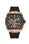 BEVERLY HILLS POLO CLUB BP3742X.851 Men Multi Function Display Watch & Silicone Strap BLACK