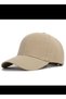 Adjustable Men's and Women's Plain Sports Hat with Velcro on the Back - 2