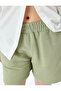 Comfortable Fit Shorts with Pocket Detail and Lace-Up Waist - 5