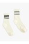 Set of 2 Striped Tennis Socks - 2