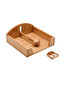 Bamboo Napkin Holder, Special Design Bamboo Napkin Holder - 2