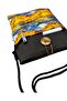 Hanging - Book / Tablet / Ebook Bag - Detachable Strap (Van Gogh Collage) - 4