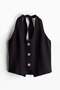 Halterneck suit waistcoat