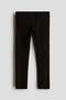 Ribbed jersey leggings