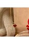 Red Heart Steel Necklace Romantic Valentine's Day Gift (316L Stainless Steel) - 3