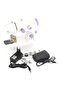 Portable Mini Sewing Machine SM-202A White/Purple - 3