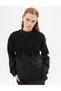 Knitwear Garnished Scuba Double Suit Black - 5