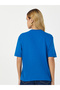 Leopard Slogan Print Boxy Fit Round Neck T-shirtâ€‹ - 4