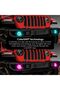 Jeep Wrangler JL & Gladiator JT 18-24 LED Fog Lights With Halo, Sahara, ColorSHIFT, No Controller - 6