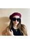 Plush French Painter Beret - Hat - Christmas New Year Christmas Gift Birthday - 4