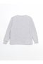 Lcw Kids Gray Crew Neck Fleece Boy Pajamas Set - 3