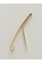 Large Size Pir Pearl Yellow Metal Hair Clip. 8mm X 9cm. 1 Piece. Gold Plated, No Tarnish. - 5