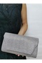 Beegi̇ Concept Women's Evening Dress Big Stone Platinum Chain Wedding Night Party Bag - 2