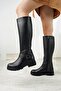 Kafkaslar Flat Sole Genuine Leather Women's Orthopedic Boots - 2