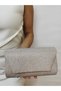 Beegi̇ Concept Women's Evening Dress Big Stone Gold Chain Wedding Night Party Bag
