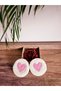 Set of 2 Heart Cups, Coasters 10 cm - 5