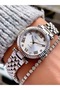 Steel Cord Milano Roman Numbers Small Case Women's Wristwatch 3 Atm Waterproof with 2 Years Warranty - 5