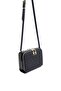 Black - Black Monogram Women's Crossbody Bag Sp888 - 2