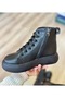 Women's High Sole Waterproof Sports Orthopedic Leather Boots