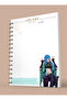 دفتر Arcane Jinx LoL Anime A5 Boy حلزوني 50 ورقة - 2