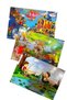 3 Pieces Children's Educational Puzzle Children's Puzzle-Paint-Image Def 24- 30-Piece Colorful Vehicles - 2