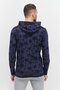 Men Sportswear Fit Long Sleeve Training Hoodie Sweatshirt, Blue - 2