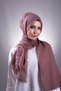 Dusty Rose Plain Classic Shawl Wrapped Shawl 202104_18
