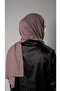 Dried Rose Practical Ready-made Hijab Shawl Knitted Fabric Stoned Star Pattern 2118Y_18 - 4
