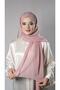 Powder Back Tie Shawl Chiffon with Pearls 1901_06 - 2