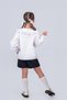 Girl's School Shirt with Scallop Collar 5-8 Years Old - 3