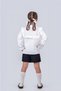 Girl's School Shirt with Ruffle Collar 2-5 Years Old - 3