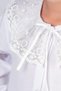 Girl's School Shirt with Tulle Collar 2-5 Years Old - 5