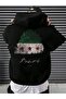 Universe Winter Sweatshirt Syria Flag Printed Oversize Thick Hooded Hoodie