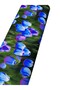 Blue Tulip Pattern Dress Shirt Crepe Fabric Our Product Is Sold in Pieces 1 Piece 1 Meter - 4