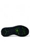 Neymar Orthopedic Boys Black/Green Astroturf Field Shoes - 5