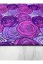 Large Flower Pattern Dress Shirt Crepe Fabric Our Product Is Sold in Pieces 1 Piece 1 Meter - 2