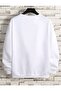 Brooklyn Men's Sweatshirt - Oversize Fit, Transfer Print, Cotton Inside, Raised Crew Neck - 2