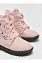 Lcwk Minnie Mouse Printed Lace up Baby Girl Boots - 3
