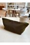 Soft Khaki Washable Zippered Single Eyed Cloth Pen Holder Pencil Case Wallet Makeup Bag - 7