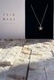 Palm Mama Jewelry Women's Silver Color Zircon Stone Starfish Opened Pearl Boxed Steel Necklace - 3