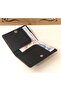 5555 Genuine Leather Money Card Holder with Snap Fasteners - 3