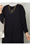 New Season Self-Plissee Stylish Skirt Look Trousers Tunic Suit - 6