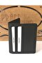 5555 Genuine Leather Money Card Holder with Snap Fasteners