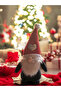 Red and Gray 45 cm Christmas Elf Gift - Dwarf Plush Toy
